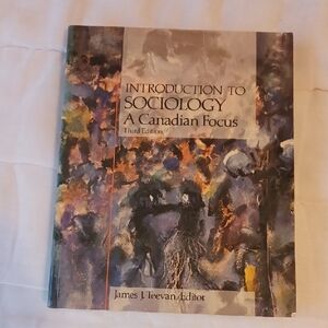 4/$40 Introduction To Sociology by James J. Teevan - Paperback, Third Edition